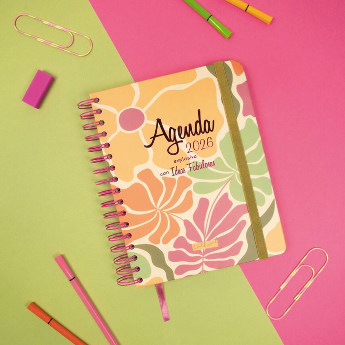 Agenda Finocam Talkual Ideas A5 15,5 x 21,7 cm 2026