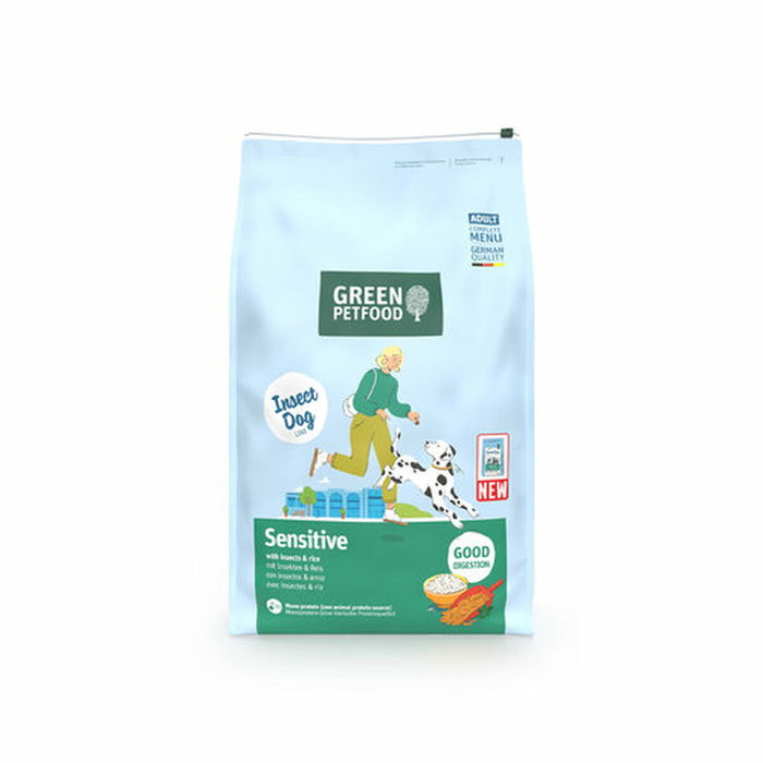 Nourriture Green Petfood InsectDog Sensitive 10 kg Riz