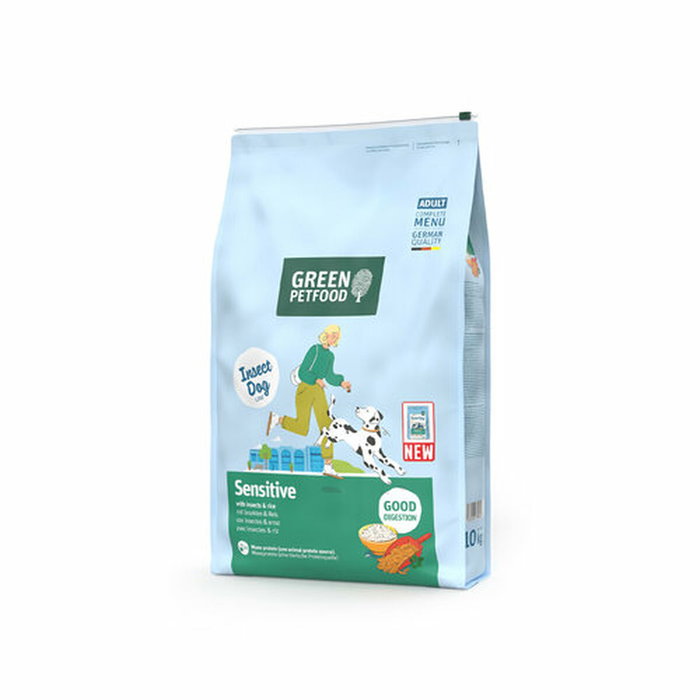 Nourriture Green Petfood InsectDog Sensitive 10 kg Riz