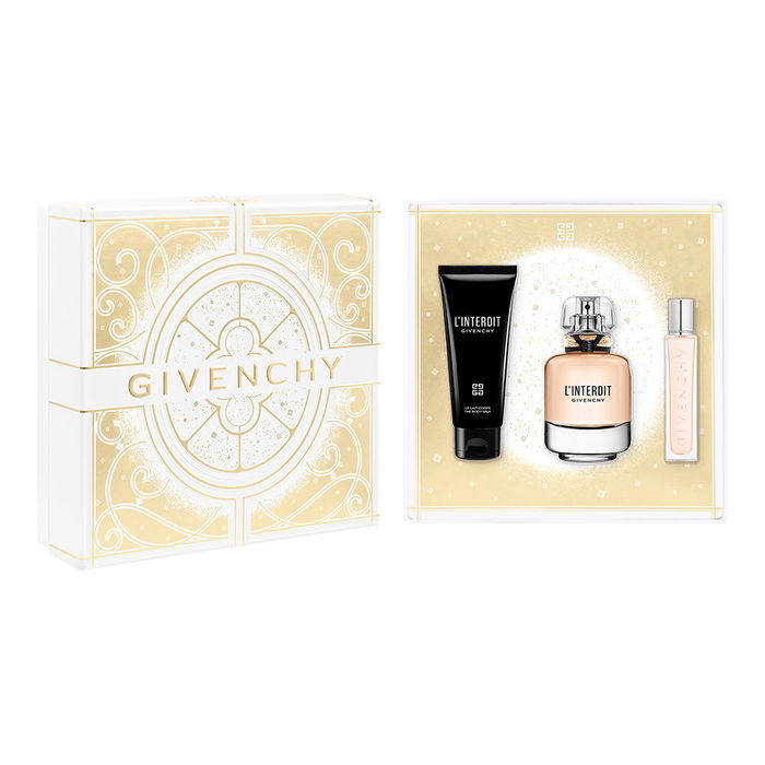 Givenchy L'Interdit Coffret Cadeau 3 pièces Eau de Parfum et Lait Corps Givenchy L'Interdit Coffret Cadeau 3 pièces Eau de Parfum et Lait Corps