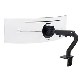 Ergotron HX Monitor Arm avec joint HD, noir mat