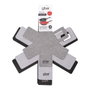 5Five Lot de 6 protecteurs en feutre pour poêles et casseroles, 3 tailles 38x38 35x35 28x28 cm