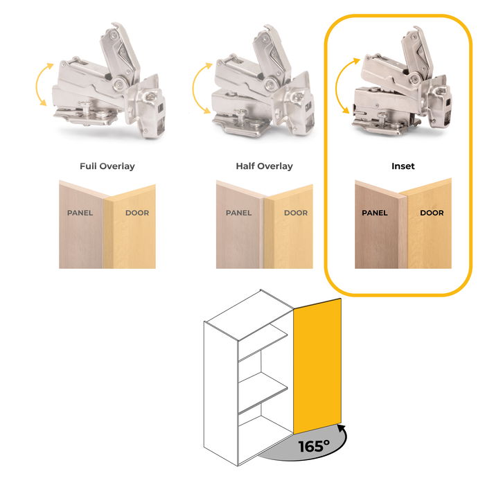 Emuca Lot de 10 charnières Super coudées X91 ouverture à 165 degrés avec fermeture amortie et embases Euro, hauteur 0, acier, nickelé Emuca Lot de 10 charnières Super coudées X91 ouverture à 165 degrés avec fermeture amortie et embases Euro, hauteur 0, acier, nickelé