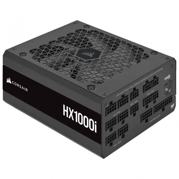 Corsair HX1000i Alimentation ATX 1000W 80 Plus Platinum Modulaire Noir Corsair HX1000i Alimentation ATX 1000W 80 Plus Platinum Modulaire Noir