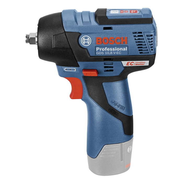 Bosch Professional GDS 12V-115 Professional Boulonneuse à choc (sans batterie ni chargeur) + coffret L-BOXX Bosch Professional GDS 12V-115 Professional Boulonneuse à choc (sans batterie ni chargeur) + coffret L-BOXX
