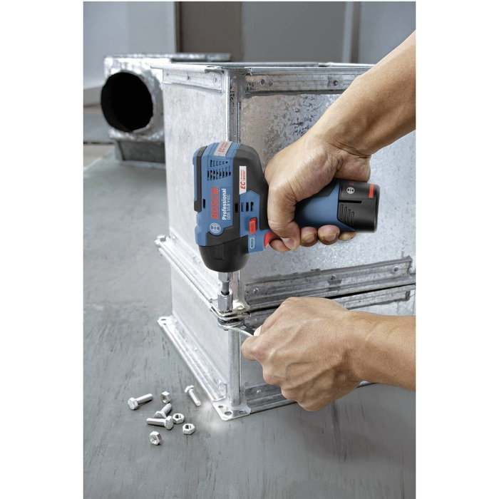 Bosch Professional GDS 12V-115 Professional Boulonneuse à choc (sans batterie ni chargeur) + coffret L-BOXX Bosch Professional GDS 12V-115 Professional Boulonneuse à choc (sans batterie ni chargeur) + coffret L-BOXX