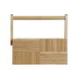 Panier à couverts DKD Home Decor Naturel Bambou 27 x 16,5 x 11,5 cm