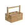 Panier à couverts DKD Home Decor Naturel Bambou 27 x 16,5 x 11,5 cm