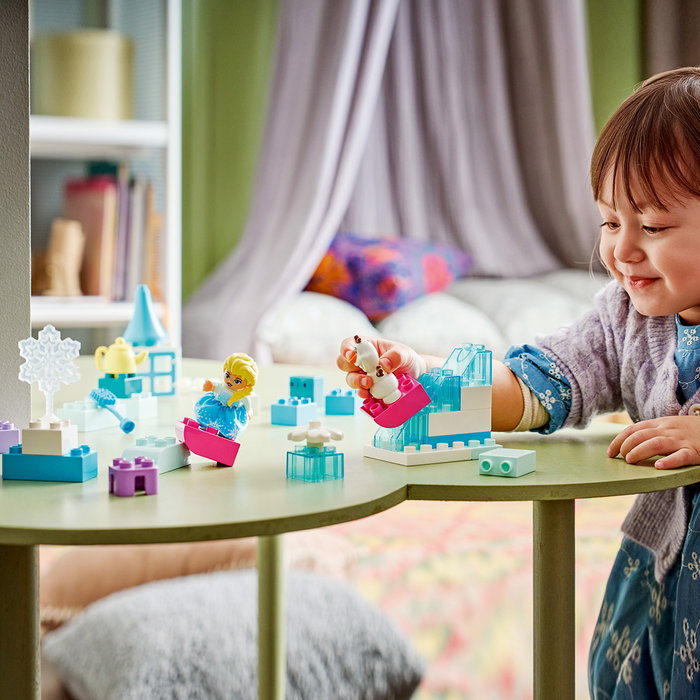 LEGO DUPLO Boîte Créative La Reine des neiges avec Elsa et Olaf