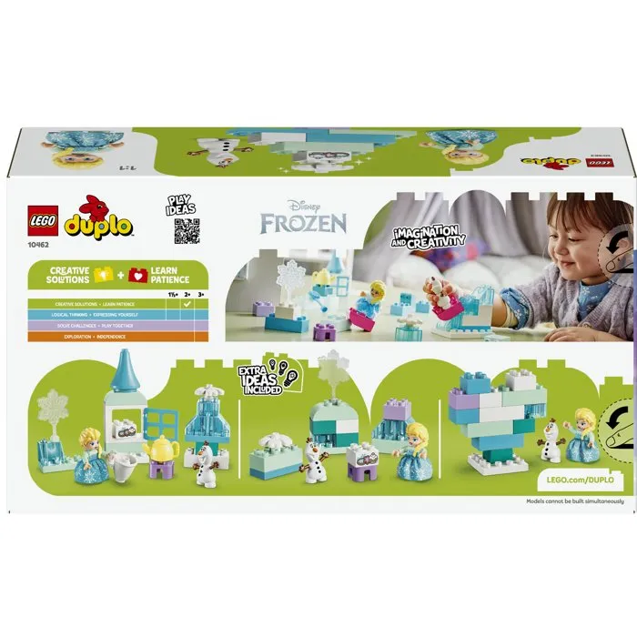 Lego LEGO DUPLO Disney 10462 Boîte Créative La Reine des Neiges avec Elsa et Olaf - Jeu de Construction Éducatif pour Enfants dès 2 Ans