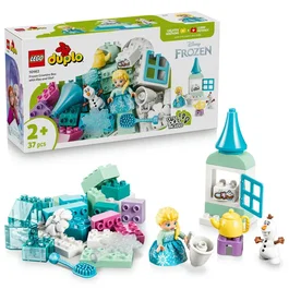 Lego LEGO DUPLO Disney 10462 Boîte Créative La Reine des Neiges avec Elsa et Olaf - Jeu de Construction Éducatif pour Enfants dès 2 Ans