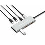 Hub USB Conceptronic 110519707101 Argenté