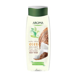 Gel Douche Aroma Delight à la Noix de Coco, Nourrissant, Hydratant, Fraîcheur Tropicale, Flacon 400 mL