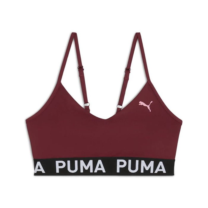 Soutien-gorge de Sport Puma Move Strong Rouge foncé S Soutien-gorge de Sport Puma Move Strong Rouge foncé S