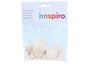 Innspiro Lot de 70 disques en bois naturel de tailles assorties