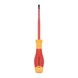 Workpro Tournevis plat isolé VDE 0,5 x 3 x 100 mm
