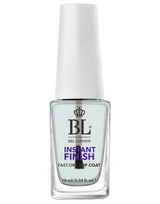 Bel London Vernis à Ongles de Finition Instantanée, Vernis Top Coat Brillant, 10 ml, Maquillage Ongles Bel London Vernis à Ongles de Finition Instantanée, Vernis Top Coat Brillant, 10 ml, Maquillage Ongles
