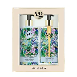 Vivian Gray Set Wild Orchid : Lotion Hydratante et Savon Liquide (2 x 350 ml)