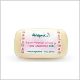 Mosqueta´S Rosa Mosqueta Savon à Mains Bio 125g - Naturel et Doux
