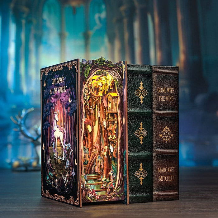 Maquette Book Nook The Grace of Forest 22 x 8 cm Maquette Book Nook The Grace of Forest 22 x 8 cm