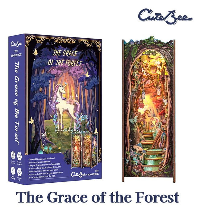 Maquette Book Nook The Grace of Forest 22 x 8 cm Maquette Book Nook The Grace of Forest 22 x 8 cm