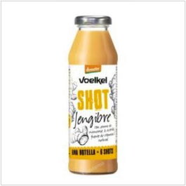 VOELKEL Shot de Gingembre, Pomme, Acérola et Citron Bio 280ml