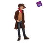 My Other Me - Déguisement Cowboy pour Enfant, Taille 5-6 Ans, Complet avec Chapeau, Chemise, Gilet et Ceinture