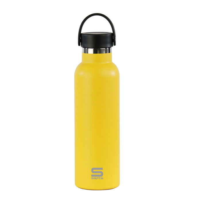 Bouteille Thermique Safta Amarillo Jaune Silicone Acier inoxydable Bouteille Thermique Safta Amarillo Jaune Silicone Acier inoxydable