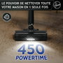 Hoover HF1P10H Aspirateur Balai sans fil, Noir / Pastel violet