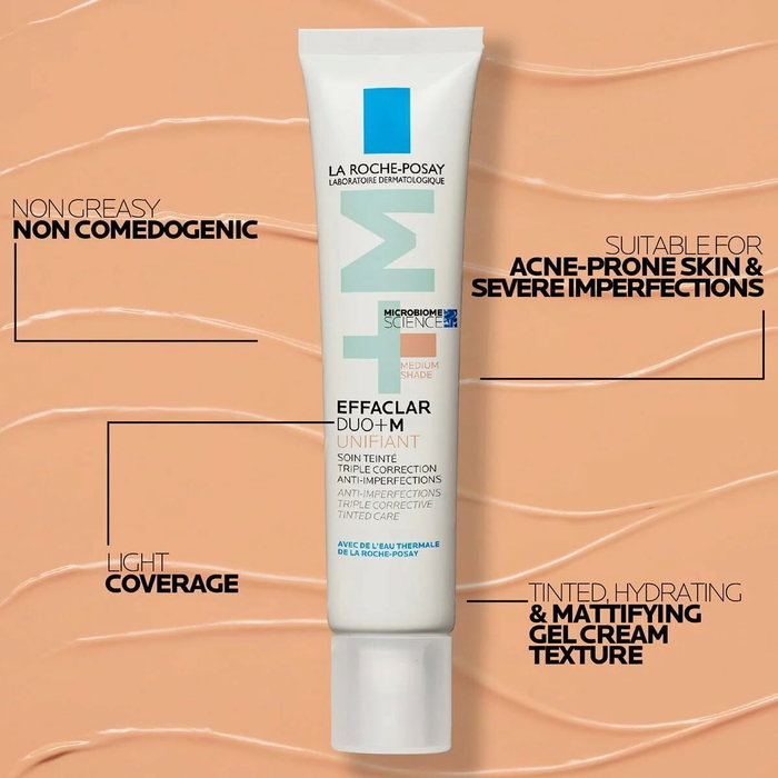 La Roche-Posay Effaclar Duo+M Unifiant Moyen 40 ml