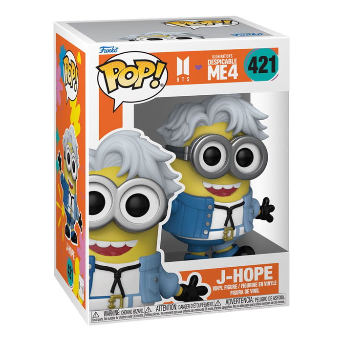 Minions x BTS POP! Rocks Vinyl figurine J-Hope 9 cm