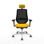 Piqueras y Crespo Chaise de Bureau Mardos Jaune