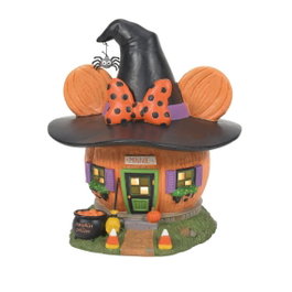 Enesco Disney Mickey & Minnie Minnie Maison Citrouille