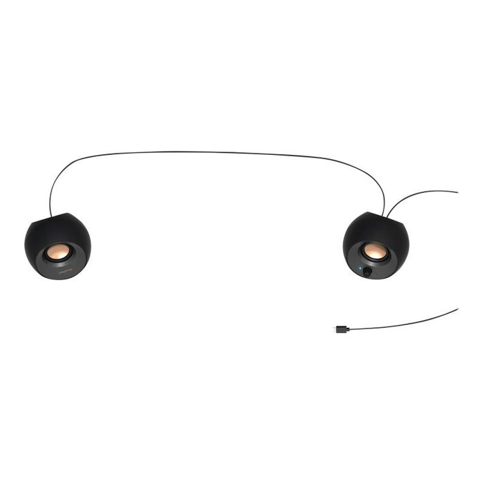 Creative Pebble V3 2.0 Haut-parleur d'ordinateur Bluetooth Noir Schwarz 51MF1700AA000