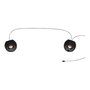 Creative Pebble V3 2.0 Haut-parleur d'ordinateur Bluetooth Noir Schwarz 51MF1700AA000
