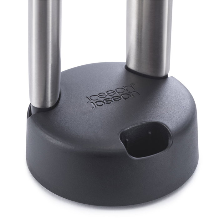 Joseph Joseph Elevate Fusion Set d'ustensiles 3 pièces avec support compact Argent / Noir Joseph Joseph Elevate Fusion Set d'ustensiles 3 pièces avec support compact Argent / Noir