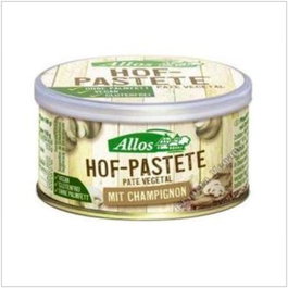 ALLOS Paté Végétal BIO Vegan aux Champignons 125g
