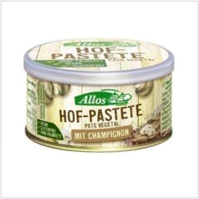 ALLOS Paté Végétal BIO Vegan aux Champignons 125g ALLOS Paté Végétal BIO Vegan aux Champignons 125g
