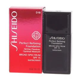 Shiseido Perfect Refining Fond de teint liquide D10 Brun doré SPF 15