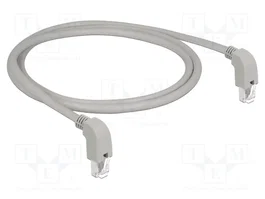 DELOCK Câble Ethernet Patch Cord Cat 6 S/FTP 1m Gris