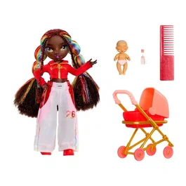 Rainbow High Junior High Babysitters Iris Bow et accessoires