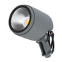 Projecteur LED extérieur à piquet 12 W 2700 K gris