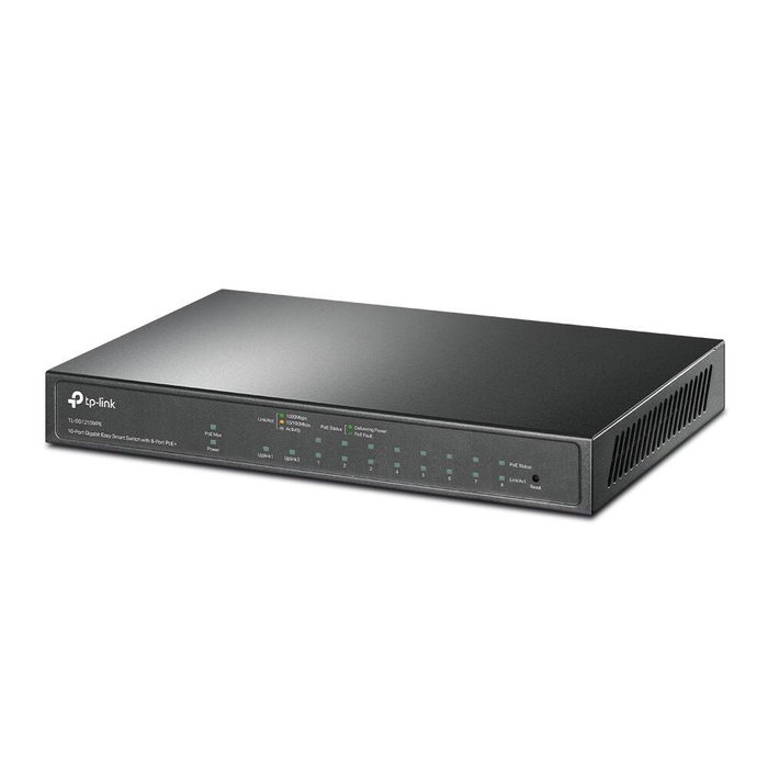 TP-Link TL-SG1210MPE Black TP-Link TL-SG1210MPE Black
