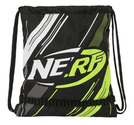 Nerf Sac Plats "Get Ready" 35 x 40 x 1 cm, pour enfants et adultes à partir de 3 ans, marque Safta