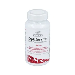 BETULA Optiferrum 60 gélules – Complément alimentaire fer et vitamines