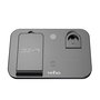 Veho DS-7 Station de Charge Sans Fil Qi Universelle Compacte et Pliable - Charge 3 Appareils Simultaneously (Apple Watch, AirPods, iPhone, Samsung) avec Ports USB-A et USB-C