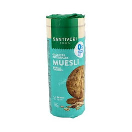 SANTIVERI Galettes intégrales muesli 0% sucres
