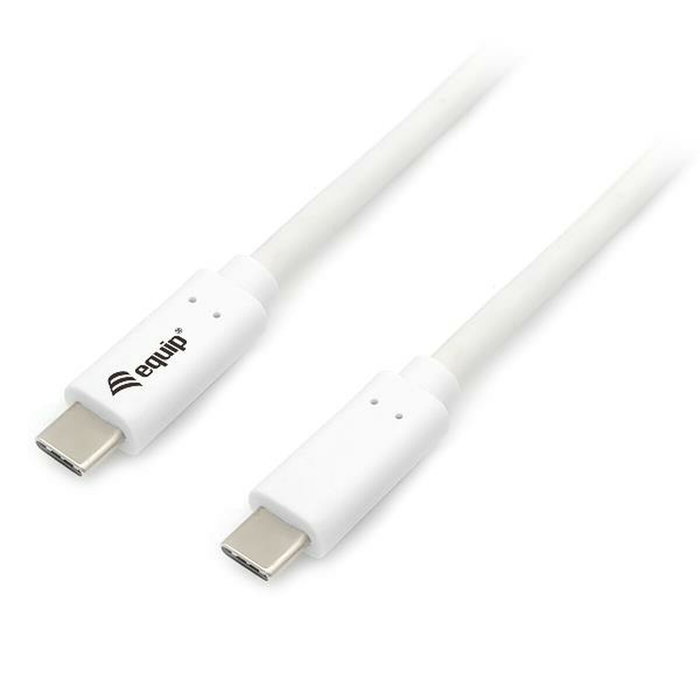 Câble USB-C vers USB-C Equip 12836107101 Blanc Câble USB-C vers USB-C Equip 12836107101 Blanc