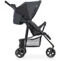 Hauck Citi Neo II - Poussette compacte 3 roues pour naissance à 22 kg, pliage une main, dossier inclinable, coloris Caviar/Stone