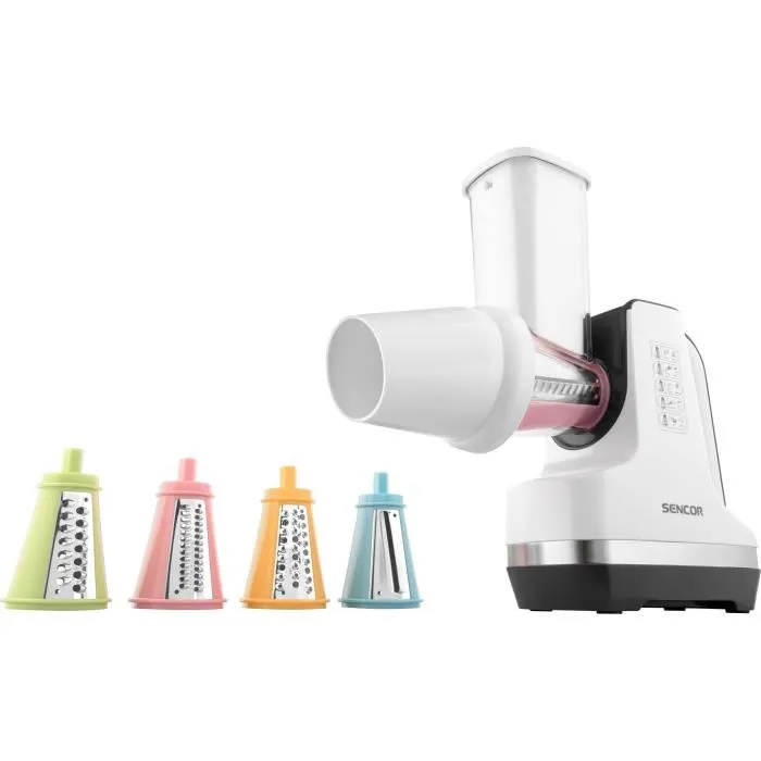 Sencor SSG 4500WH - Découpe légumes et sorbétière - Blanc